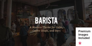 Barista Modern Theme for Cafes