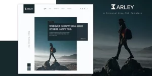 Barley Creative Personal WordPress Blog Theme 1.4破解版主题