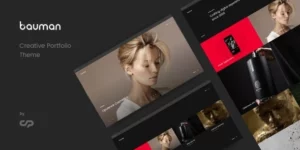 Bauman Creative Portfolio Theme 1.8破解版主题