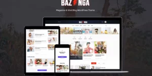 Bazinga Viral Blog WordPress Theme 1.1.6破解版主题