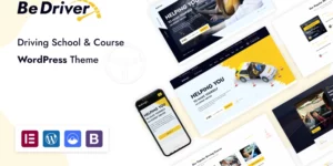 Be Driver Driving School WordPress Theme 1.0.0破解版主题