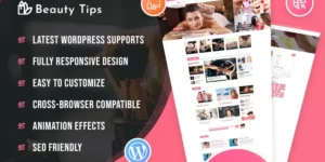 Beauty Tips Blog WordPress Theme 1.0.0破解版主题