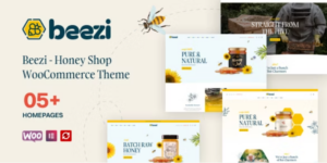 Beezi – Honey Shop WooCommerce Theme 1.0.0破解版主题