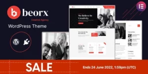 Beorx Creative Agency WordPress Theme 1.0.0破解版主题