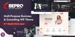 Bepro Multipurpose Business WordPress Theme 1.0破解版主题