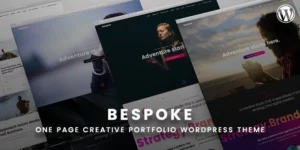 Bespoke Onepage Creative WordPress Theme 1破解版主题