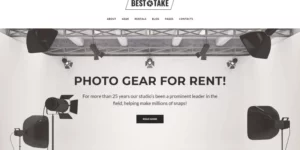 BestTake Photo Studio Rentals Services Responsive WordPress Theme 1.0.0破解版主题