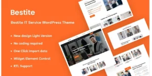 Bestite IT Service Responsive WordPress Theme 1.0.1破解版主题