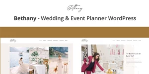 Bethany Wedding Event Planner WordPress 1.0.0破解版主题
