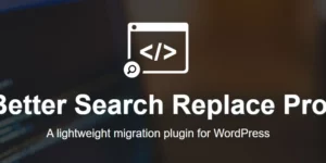 Better Search Replace Pro 1.4.7破解版插件
