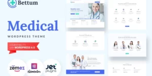 Bettum Clean Medical WordPress Elementor Theme WordPress Theme 1.0.0破解版主题