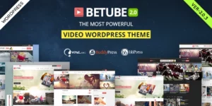 Betube Video WordPress Theme 3.0.13破解版主题