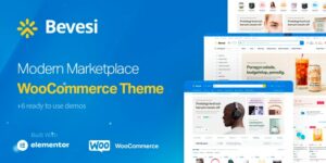 Bevesi Multi-Vendor and Marketplace WooCommerce Theme 1.0.3破解版主题
