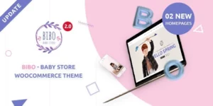 Bibo Baby Store Kids Shop WooCommerce WordPress Theme 2.3.3破解版主题