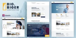 Bigger Construction WordPress Theme 1.0.1破解版主题