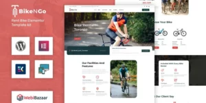 Bikengo Bike Rental and Shop WordPress Theme 1.0破解版主题