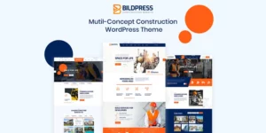BildPress Construction WordPress Theme + RTL 1.3.3破解版主题