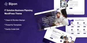 Bipon IT Solution Business Planning WordPress Theme 1.0.0破解版主题