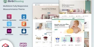 BirthBlessing – Kids Clothing Toys WooCommerce 1.0破解版主题