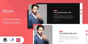 Bissas Personal Portfolio WordPress Theme 1.0.0破解版主题