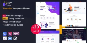 Bisy Education WordPress Theme 2.4.0破解版主题