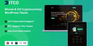Bitco Bitcoin And ICO Cryptocurrency Responsive WordPress Theme 1.0.0破解版主题