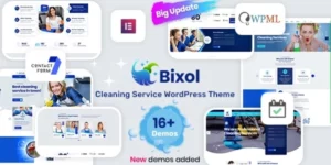 Bixol Cleaning Services WordPress 1.6.8破解版主题