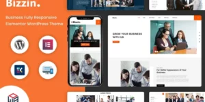 Bizzin Technology IT Solution Services WordPress Theme 1.0破解版主题