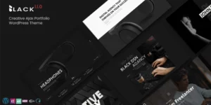 Blackdsn Creative Ajax Portfolio WordPress Theme 1.1.1破解版主题