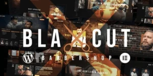 Blaxcut Barbershop Hair Salon WordPress Theme 1.0.0破解版主题
