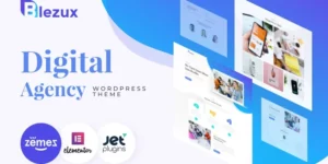 Blezux Digital Multipurpose Modern WordPress Elementor Theme WordPress Theme 1.0.1破解版主题
