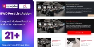 Blog Post List Addon For Elementor 1.0破解版插件