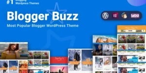 Blogger Buzz Free Magazine and WordPress Template WordPress Theme 1.0.0破解版主题