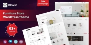 Bloxic Furniture Store WooCommerce Theme 1.0.0破解版主题