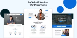 BngTech IT Solutions WordPress Theme 1.0.5破解版主题