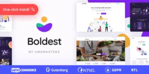 Boldest Consulting and Marketing Agency Theme 1.0.6破解版主题