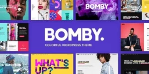 Bomby Creative Multi-Purpose WordPress Theme 1.5破解版主题