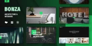 Bonza Architecture Interior WordPress Theme 1.3破解版主题