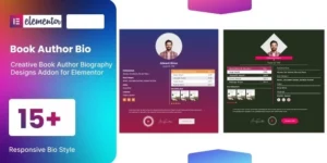 Book Author Bio for elementor 1.0破解版插件