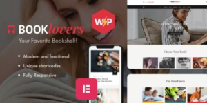 Booklovers Publishing House Book Store WordPress Theme + RTL 2.13破解版主题