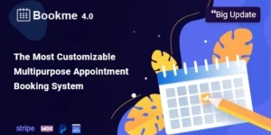 Bookme WordPress Appointment Booking Scheduling Plugin 4.8.0破解版插件