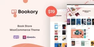 Bookory Book Store WooCommerce Theme 2.1.3破解版主题
