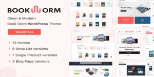 Bookworm Bookstore Bookshop WooCommerce Theme 1.2.11破解版主题