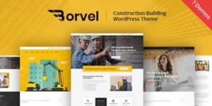 Borvel Construction Building Company WordPress Theme 2.0破解版主题