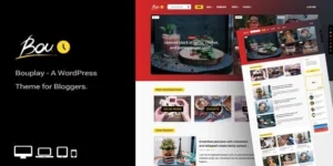 Bouplay WP A WordPress Theme for Bloggers 2.5破解版主题