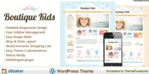 Boutique Kids Creative WordPress Theme 1.23.11破解版主题