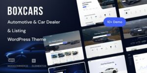 Boxcar – Automotive Car Dealer WordPress Theme 1.1.8破解版主题