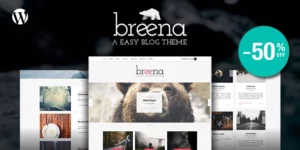 Breena A Responsive WordPress Blog Theme 1.3破解版主题