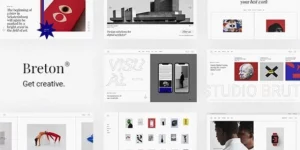 Breton Creative Agency Theme 1.2.1破解版主题