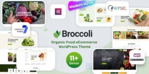Broccoli Organic Shop WooCommerce Theme 1.1破解版主题